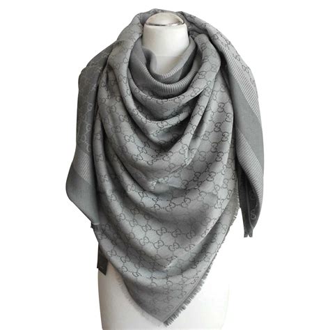 grey and black gucci scarf|gucci and net sten scarf.